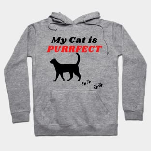 My Cat is Purrfect Hoodie